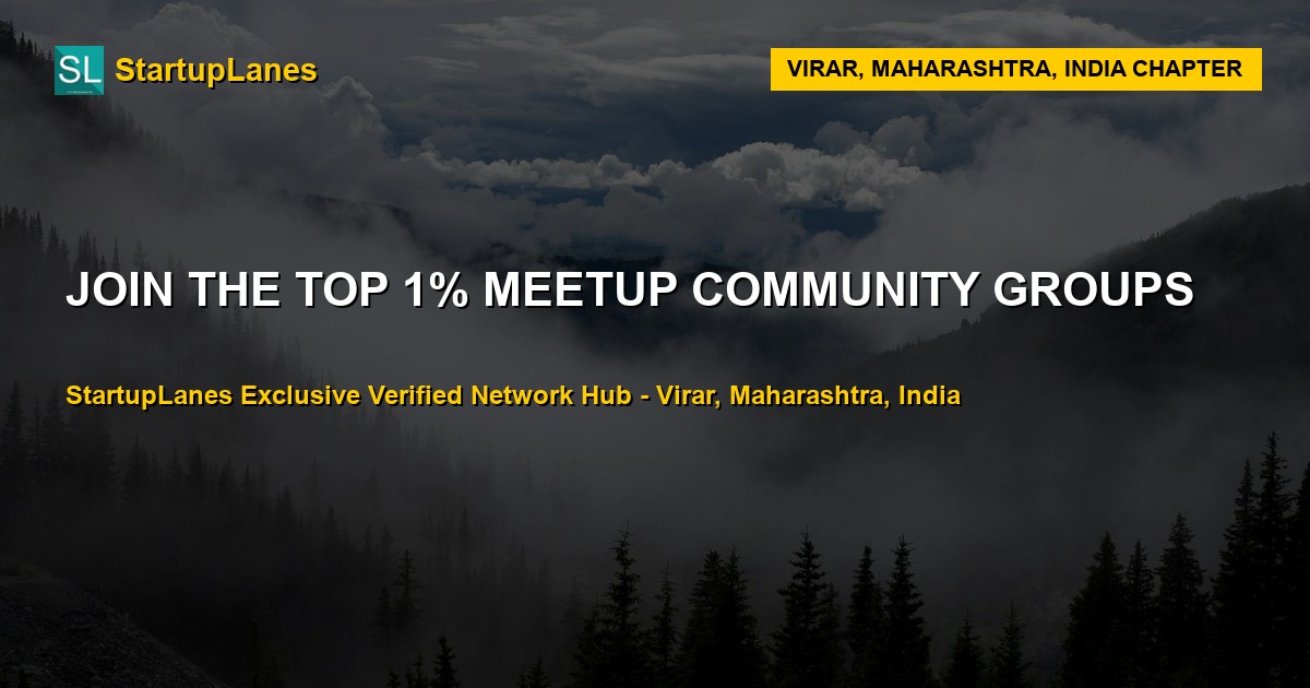 Meetup WhatsApp Groups in Virar