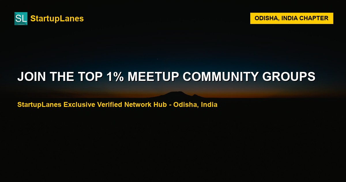 Meetup WhatsApp Groups in Odisha