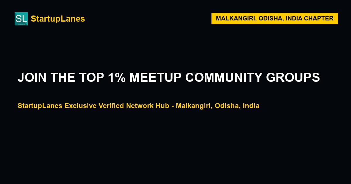 Meetup WhatsApp Groups in Malkangiri