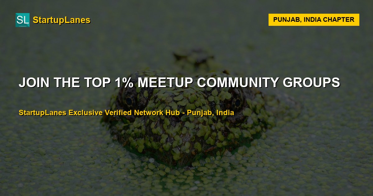 Meetup WhatsApp Groups in Punjab