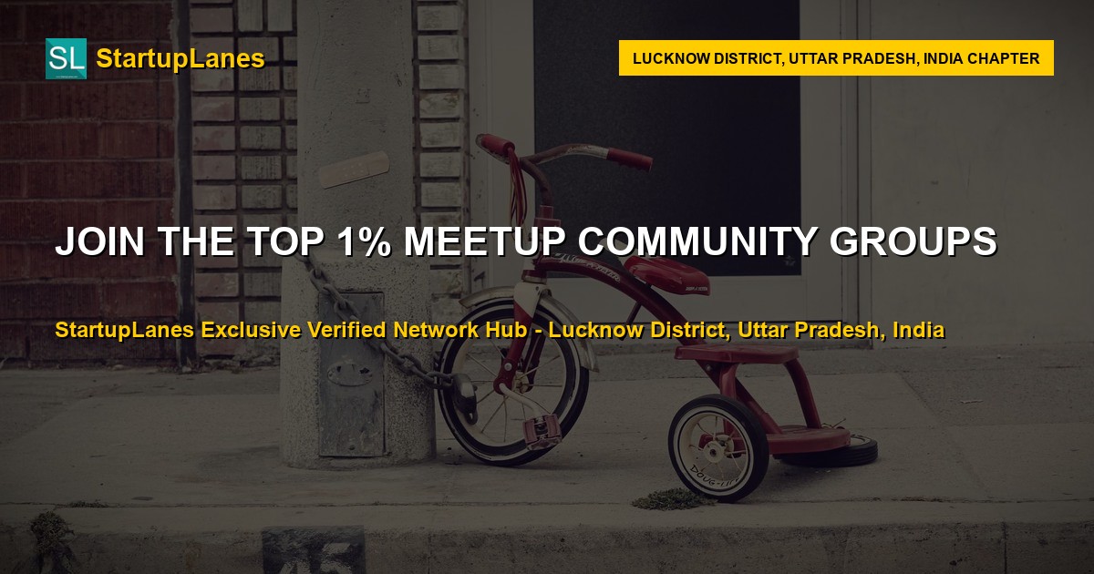 Meetup WhatsApp Groups in Lucknow District