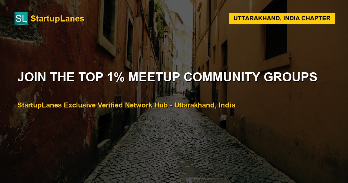 Meetup WhatsApp Groups in Uttarakhand