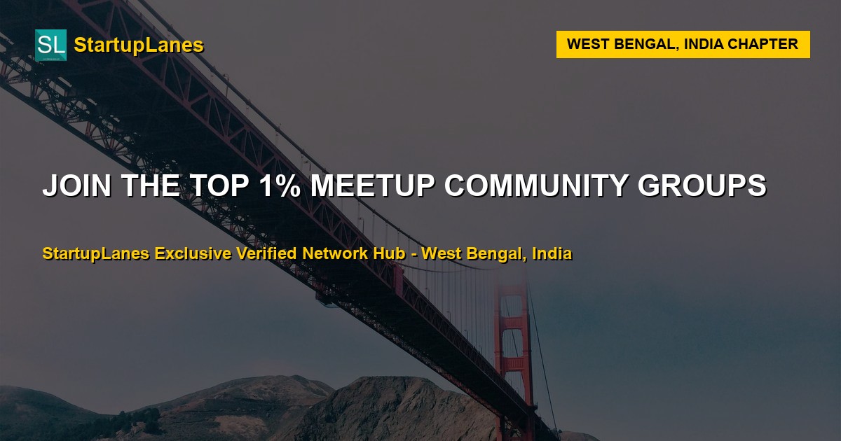 Meetup WhatsApp Groups in West Bengal