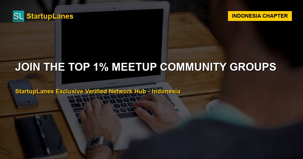 Meetup WhatsApp Groups in Indonesia