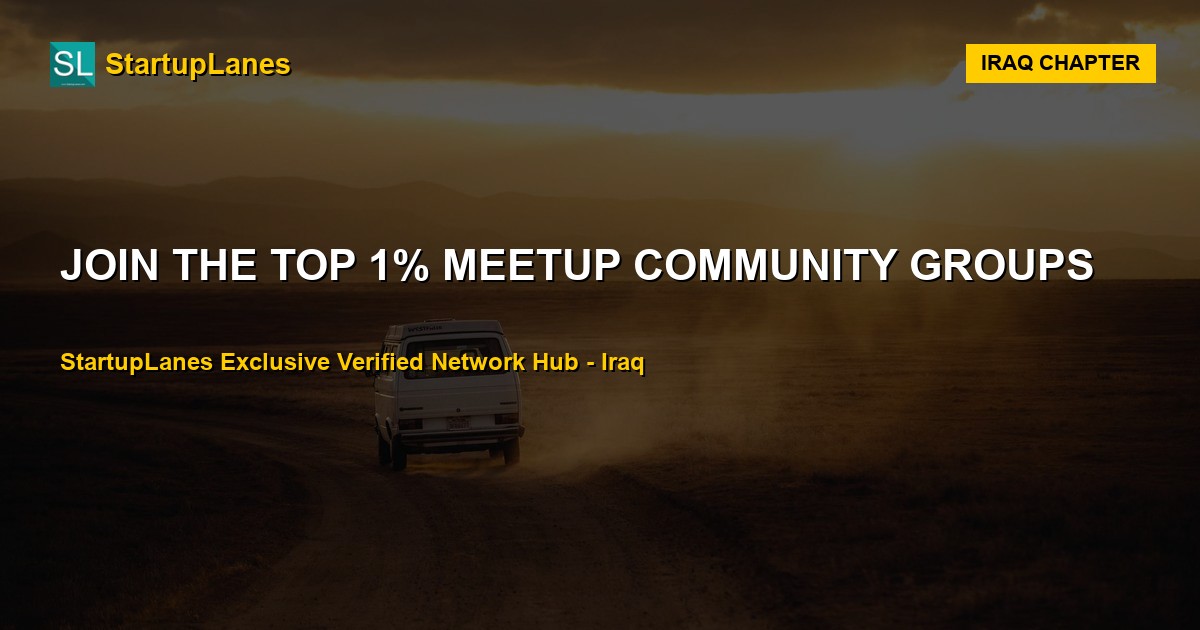 Meetup WhatsApp Groups in Iraq