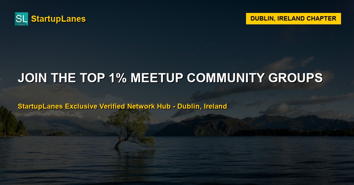 Meetup WhatsApp Groups in Dublin