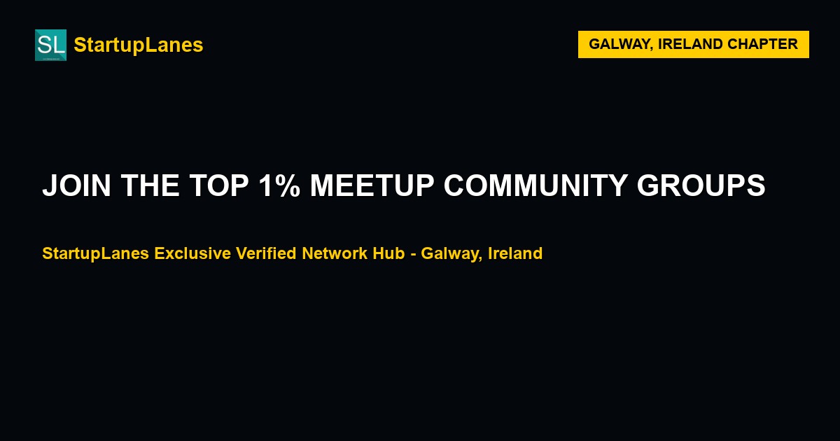 Meetup WhatsApp Groups in Galway