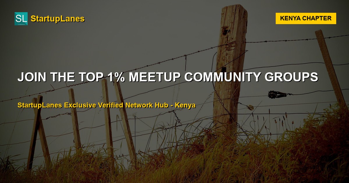 Meetup WhatsApp Groups in Kenya
