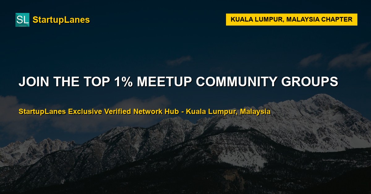 Meetup WhatsApp Groups in Kuala Lumpur
