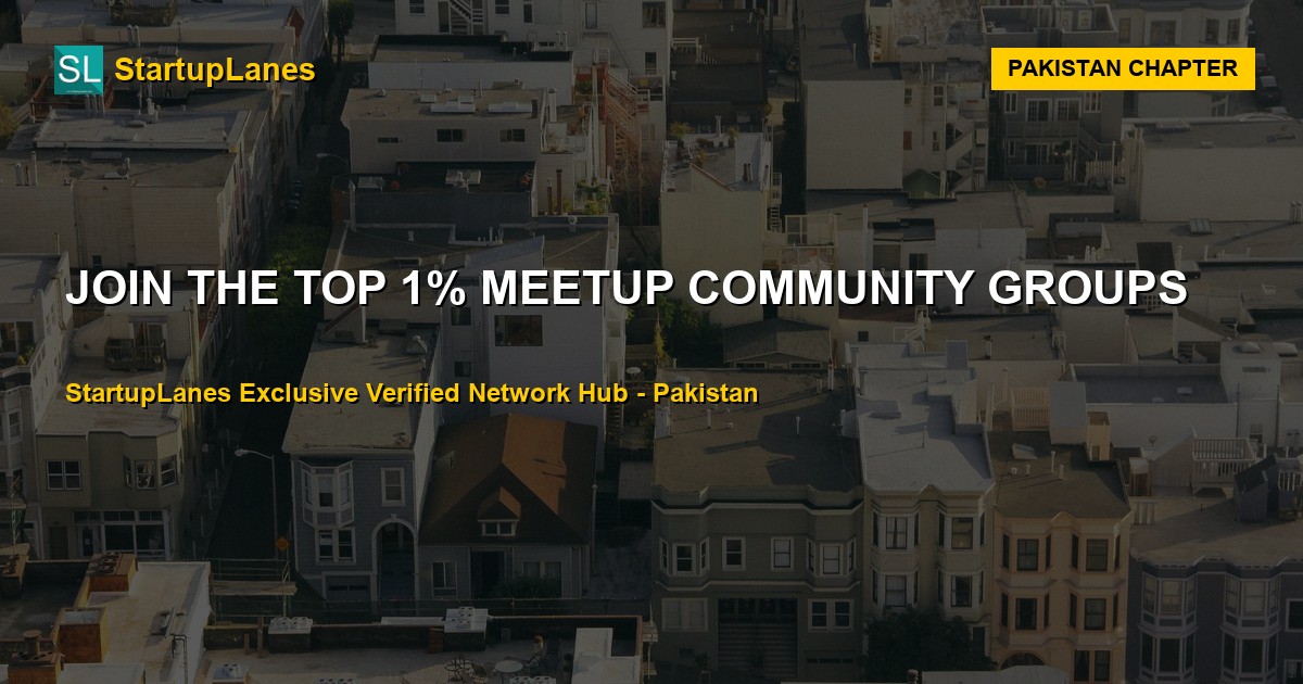 Meetup WhatsApp Groups in Pakistan