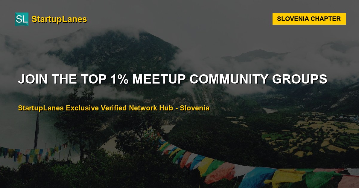 Meetup WhatsApp Groups in Slovenia