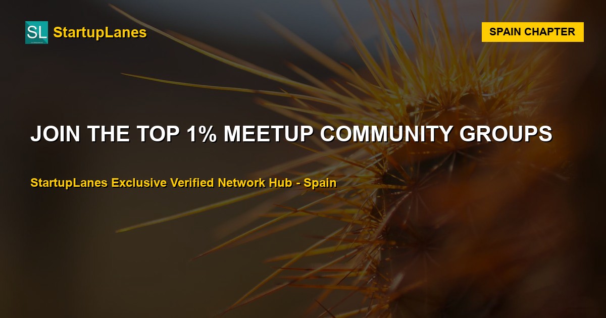 Meetup WhatsApp Groups in Spain