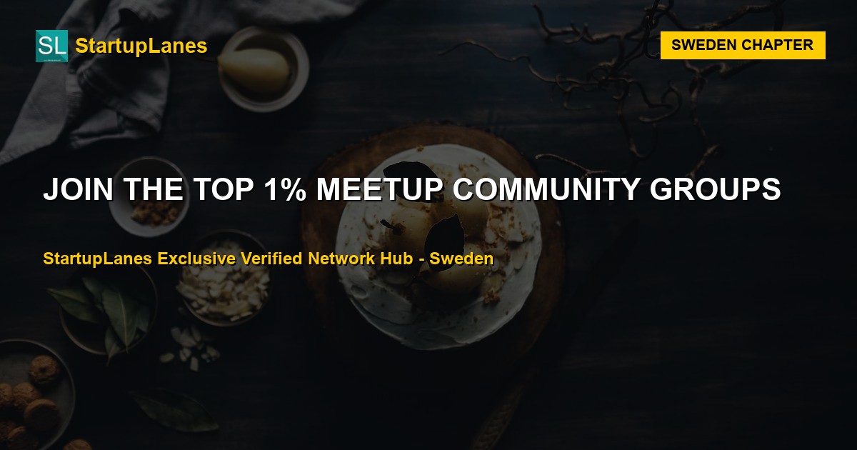 Meetup WhatsApp Groups in Sweden