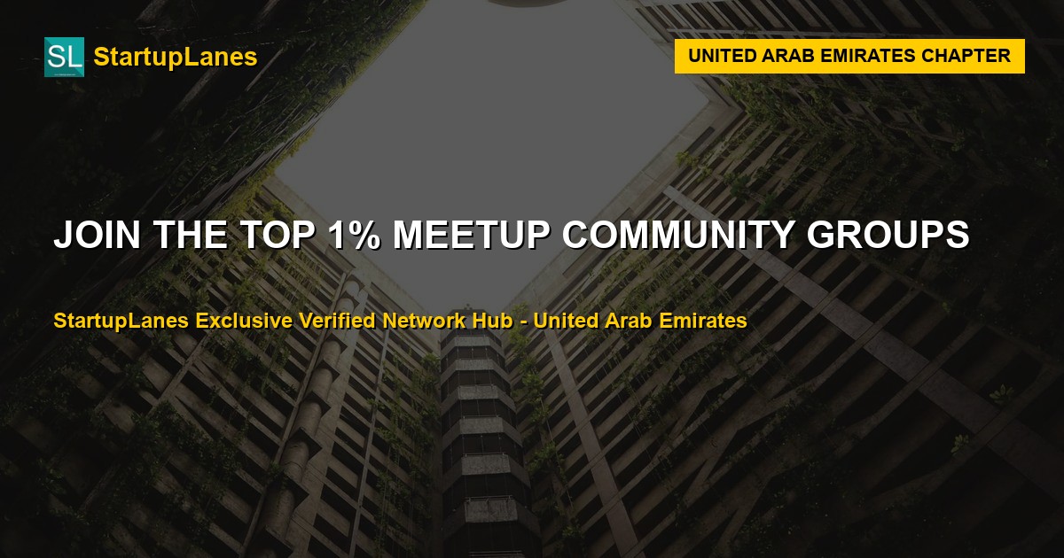 Meetup WhatsApp Groups in United Arab Emirates