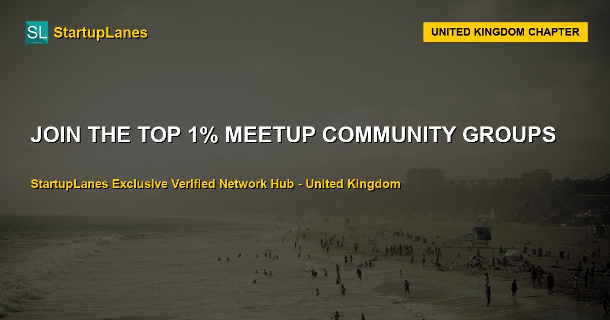 Meetup WhatsApp Groups in United Kingdom