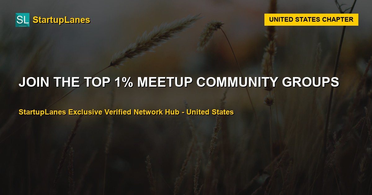 Meetup WhatsApp Groups in United States