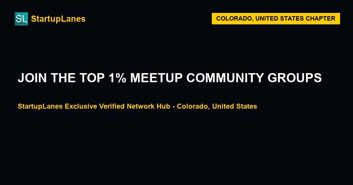 Meetup WhatsApp Groups in Colorado