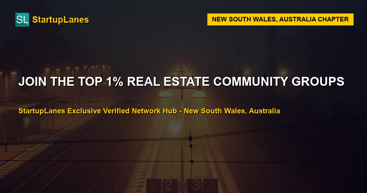 Real Estate WhatsApp Groups in New South Wales
