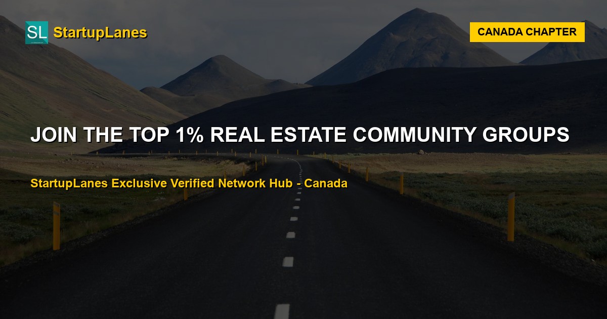 Real Estate WhatsApp Groups in Canada