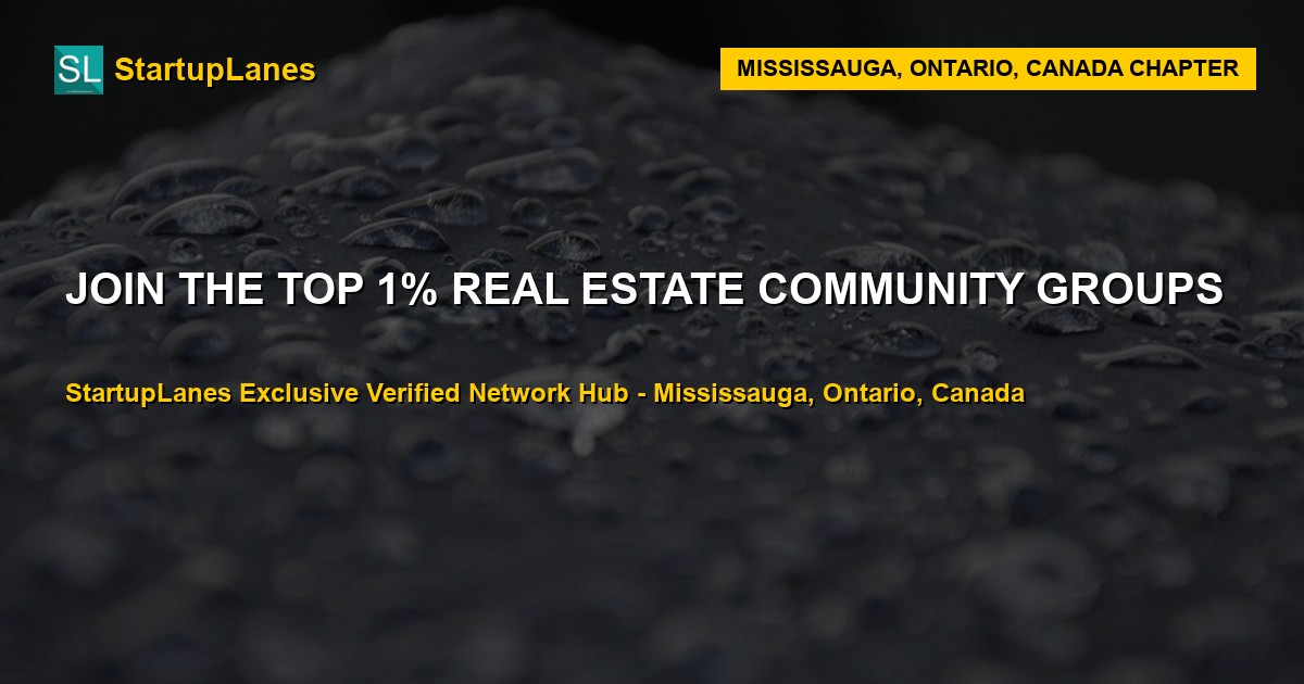Real Estate WhatsApp Groups in Mississauga
