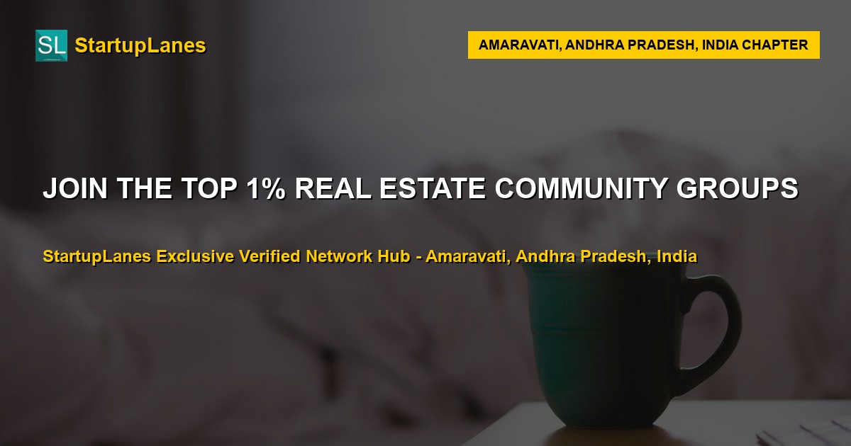 Real Estate WhatsApp Groups in Amaravati