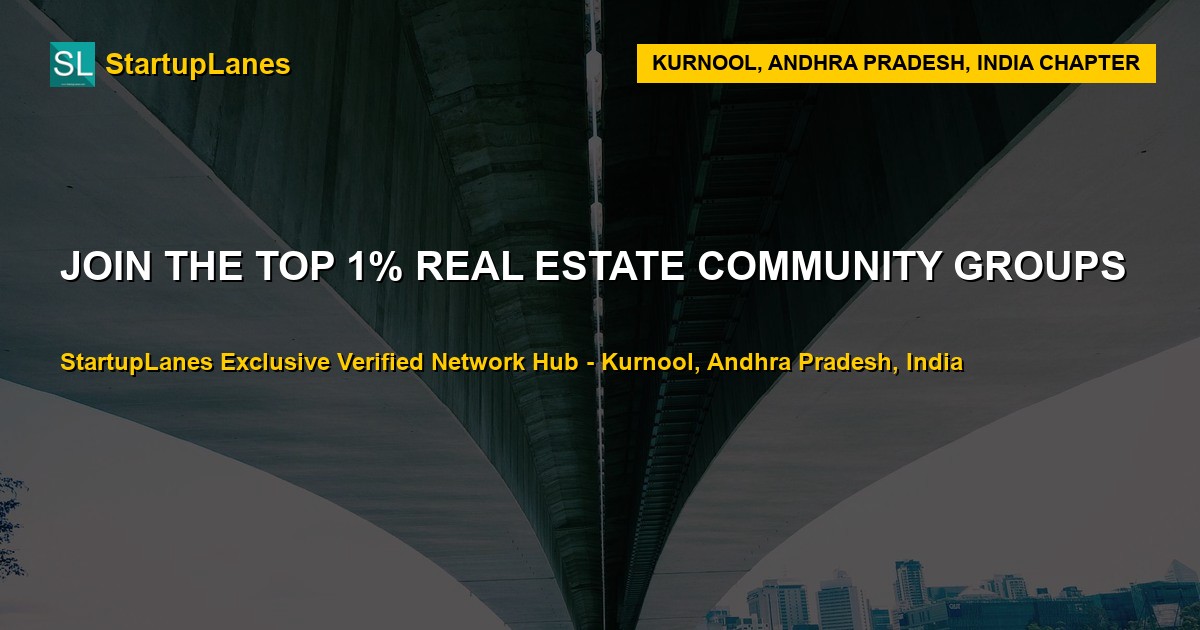 Real Estate WhatsApp Groups in Kurnool