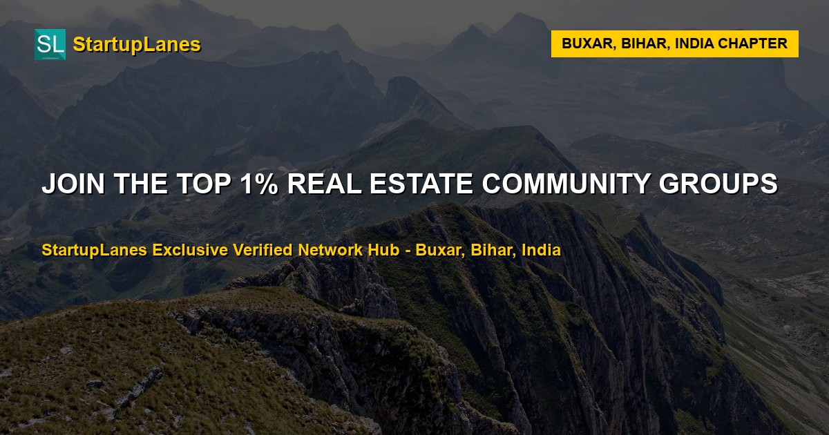 Real Estate WhatsApp Groups in Buxar