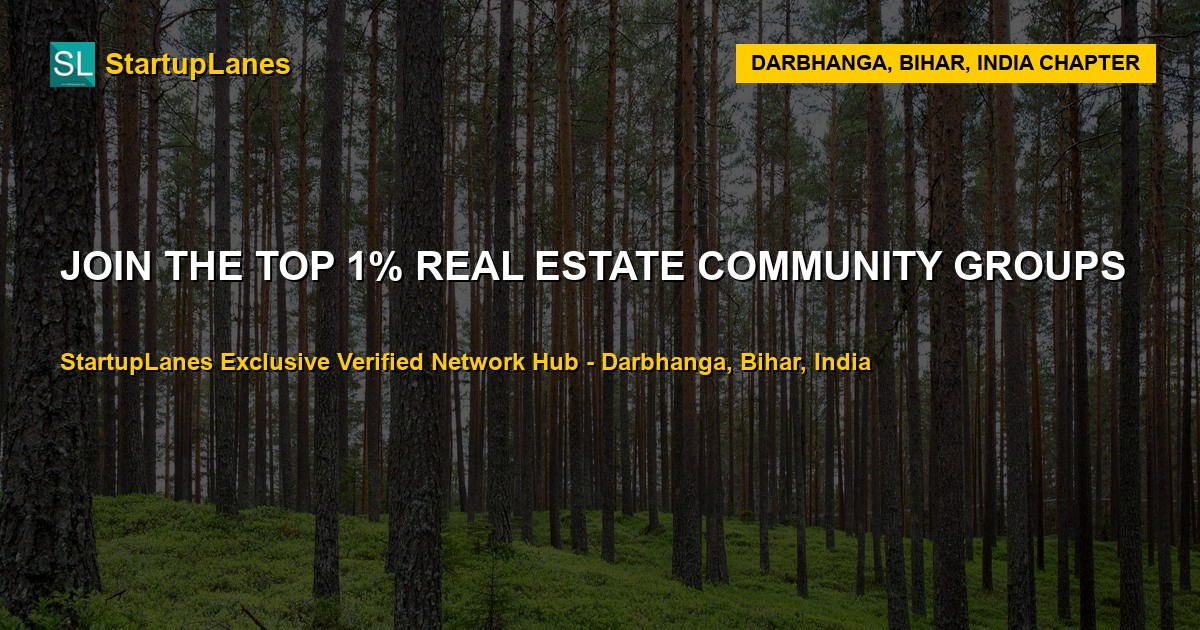 Real Estate WhatsApp Groups in Darbhanga