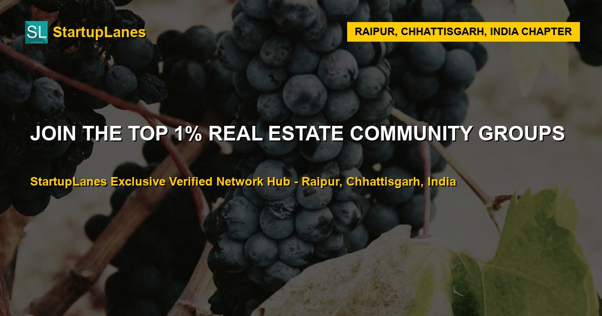 Real Estate WhatsApp Groups in Raipur