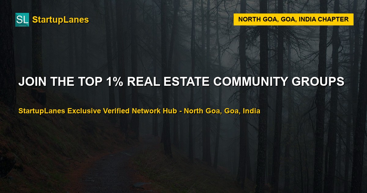Real Estate WhatsApp Groups in North Goa