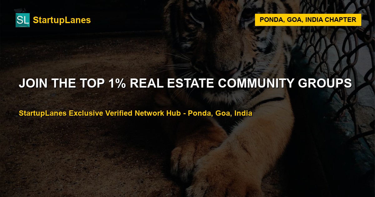 Real Estate WhatsApp Groups in Ponda