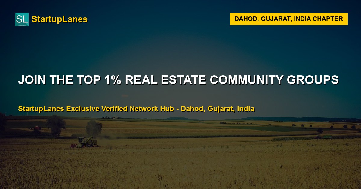 Real Estate WhatsApp Groups in Dahod
