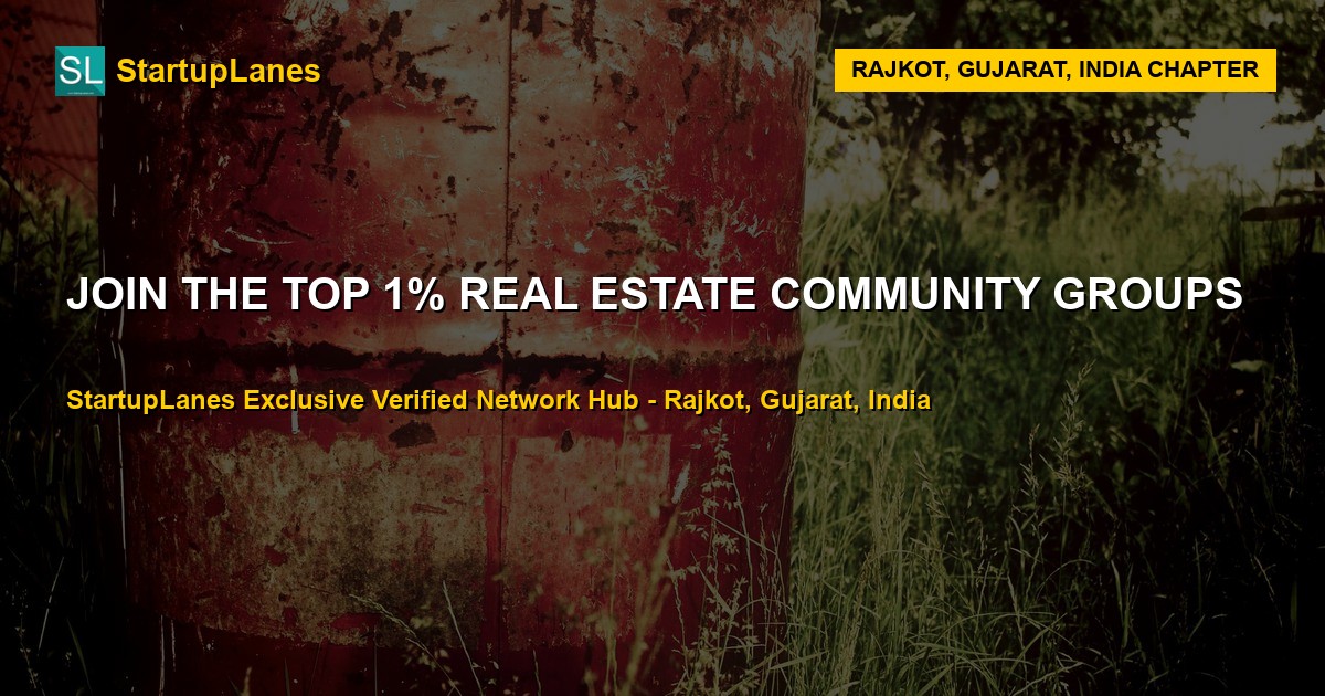 Real Estate WhatsApp Groups in Rajkot