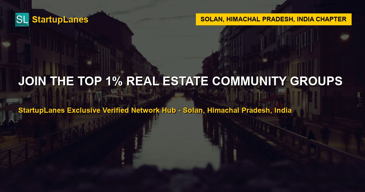 Real Estate WhatsApp Groups in Solan