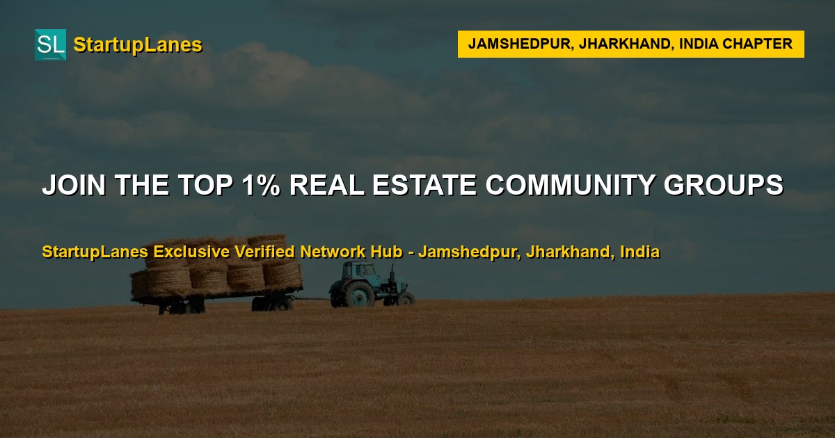 Real Estate WhatsApp Groups in Jamshedpur