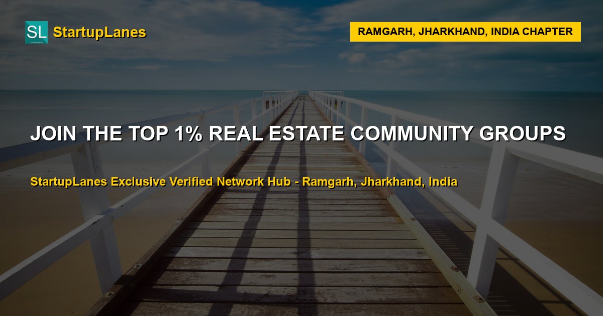 Real Estate WhatsApp Groups in Ramgarh