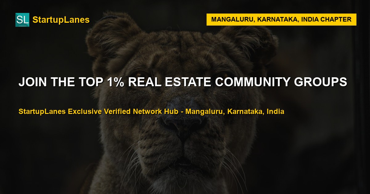 Real Estate WhatsApp Groups in Mangaluru