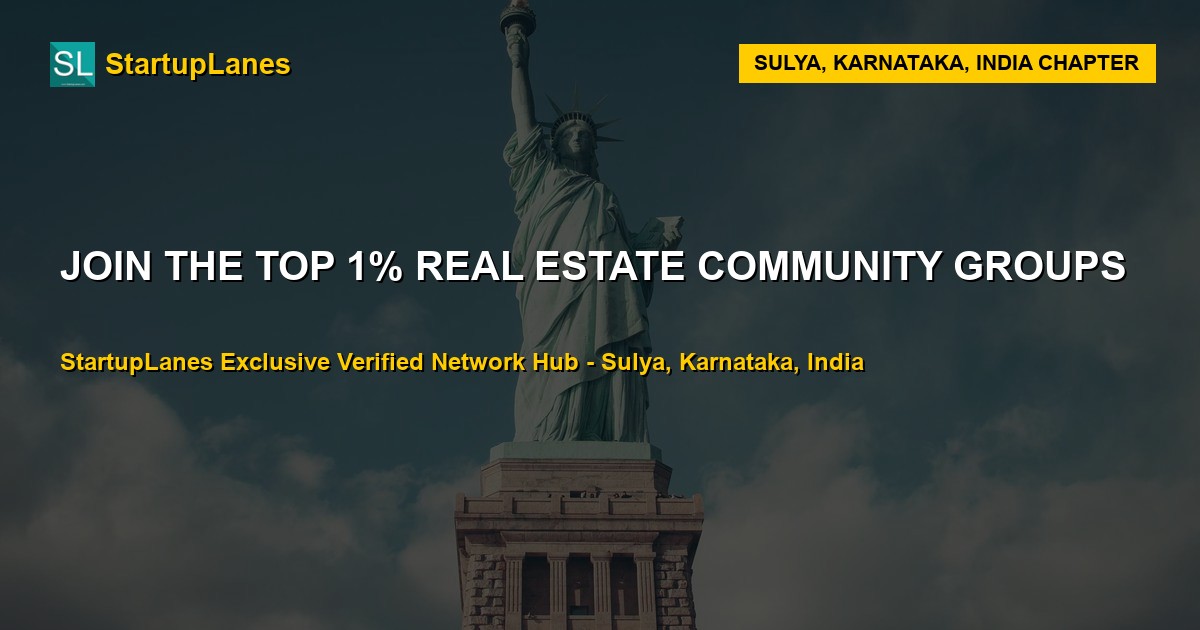 Real Estate WhatsApp Groups in Sulya