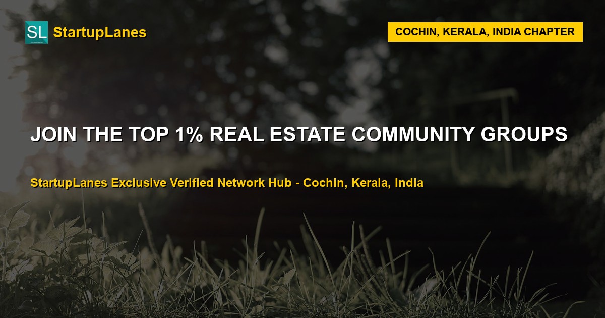 Real Estate WhatsApp Groups in Cochin