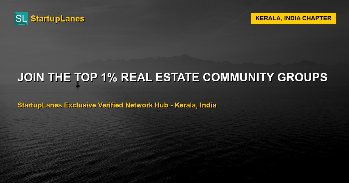 Real Estate WhatsApp Groups in Kerala