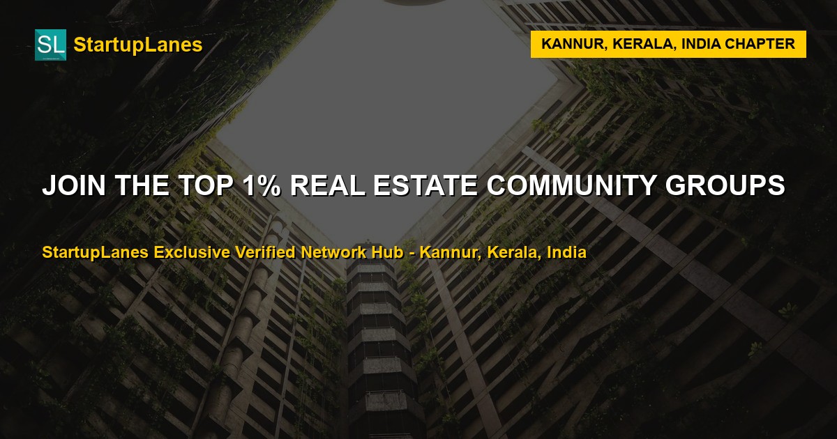 Real Estate WhatsApp Groups in Kannur
