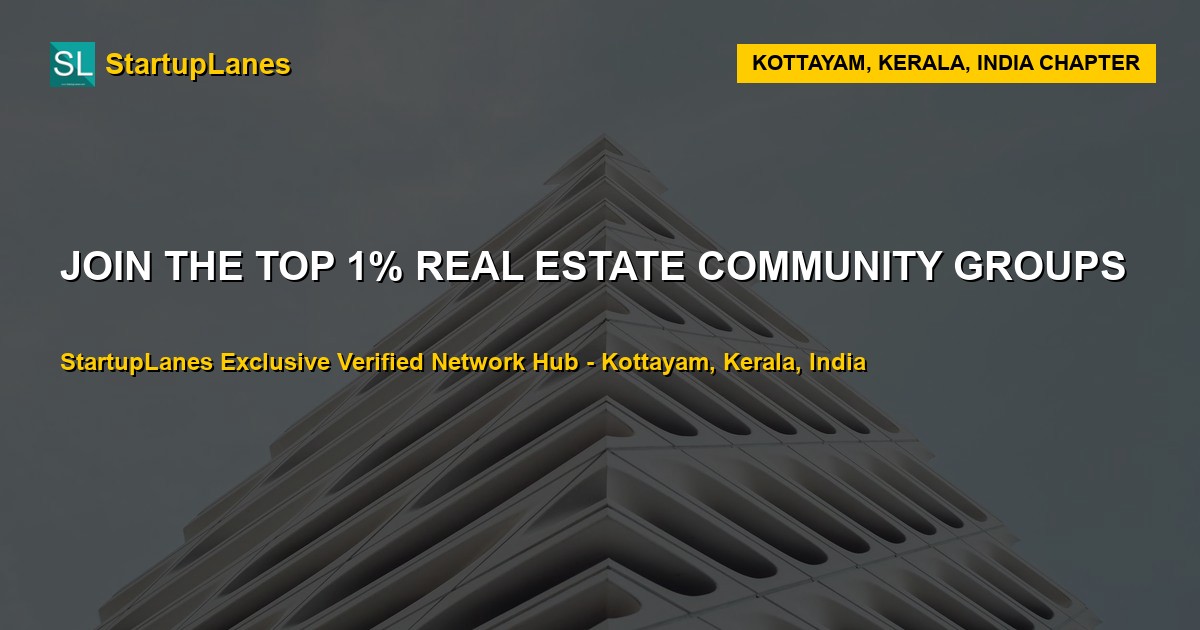 Real Estate WhatsApp Groups in Kottayam