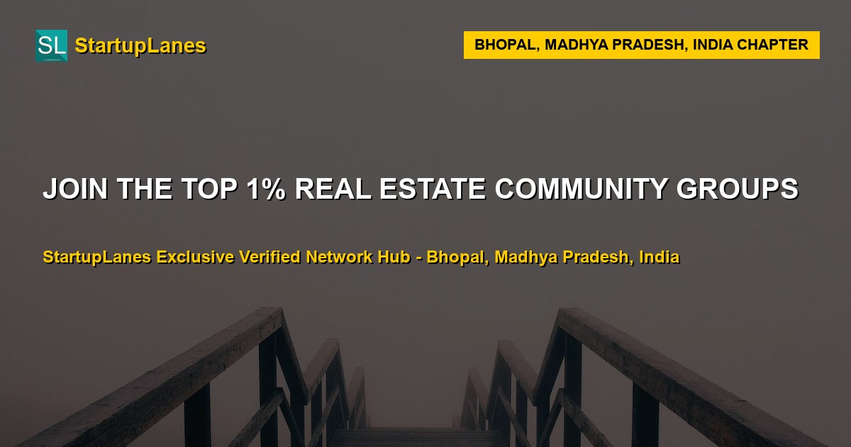 Real Estate WhatsApp Groups in Bhopal