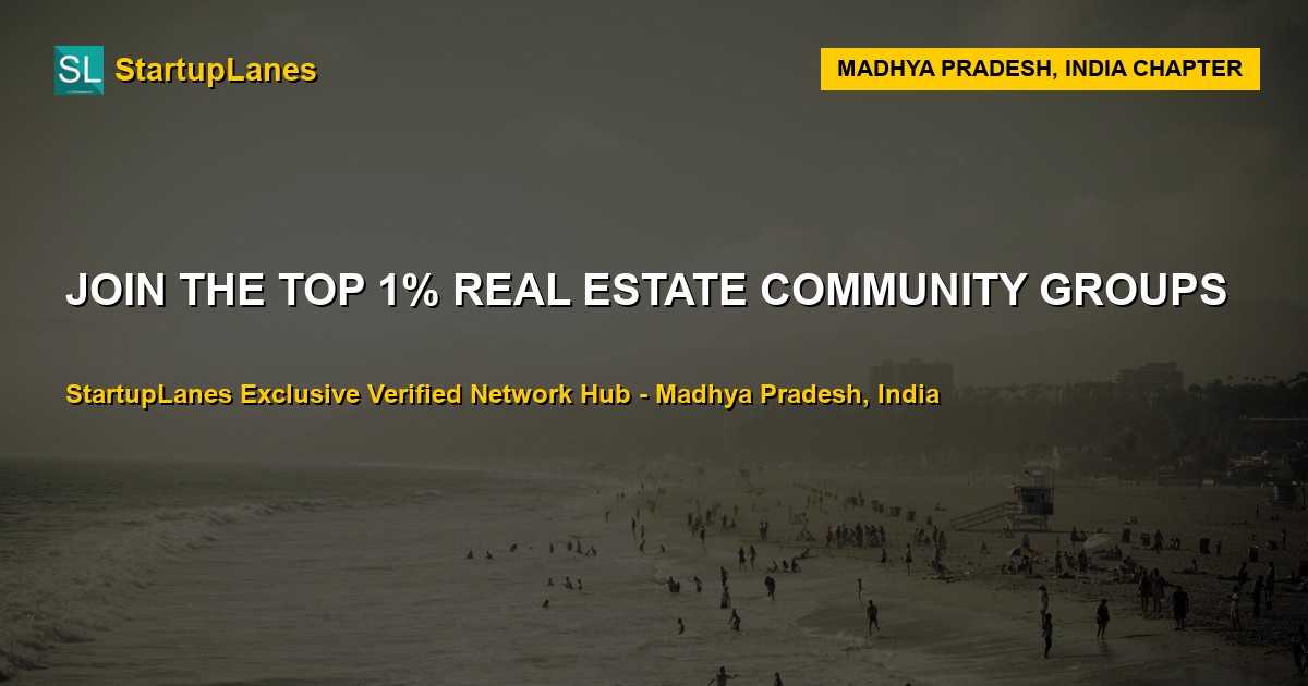 Real Estate WhatsApp Groups in Madhya Pradesh