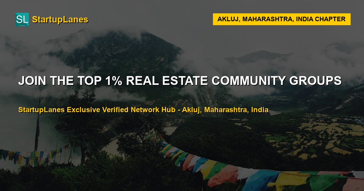 Real Estate WhatsApp Groups in Akluj