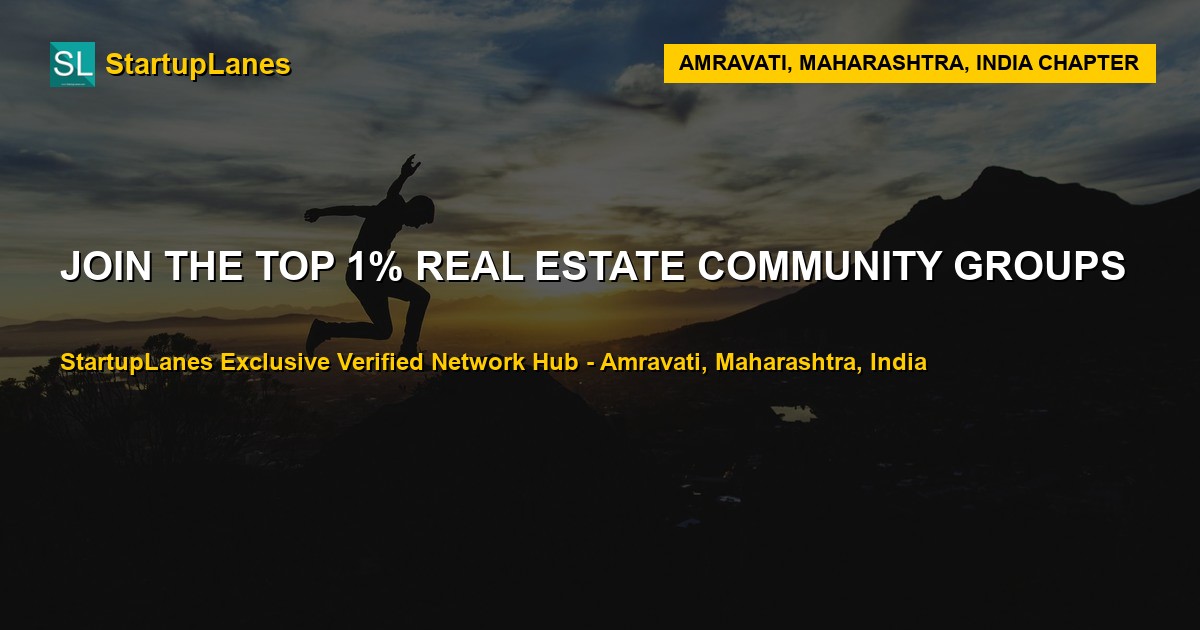 Real Estate WhatsApp Groups in Amravati