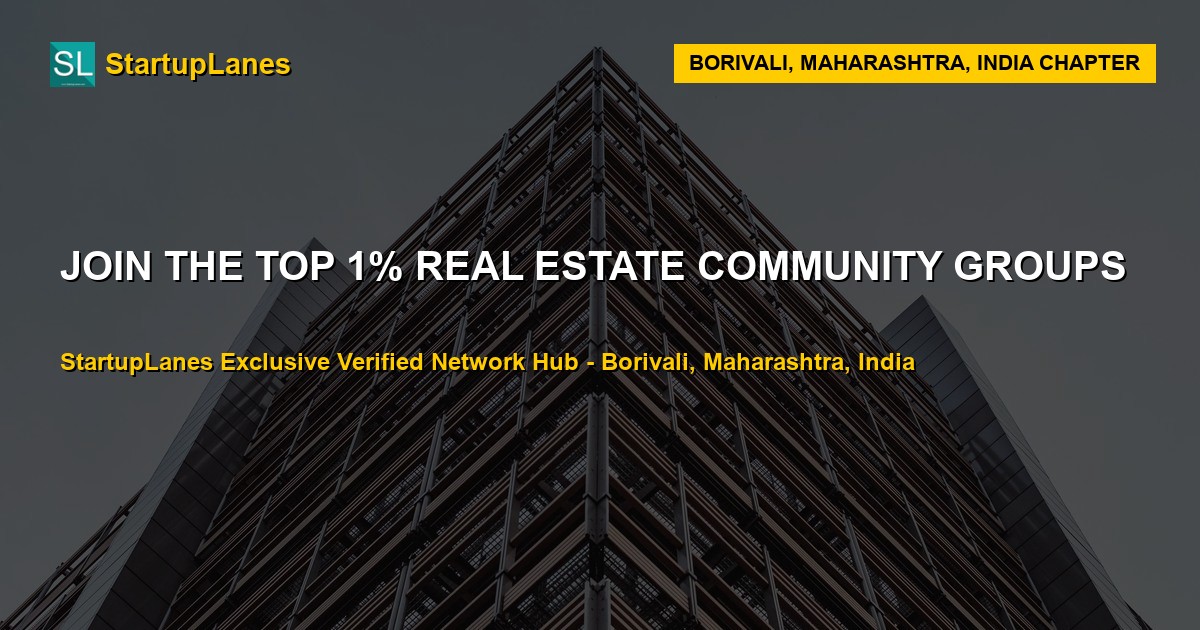 Real Estate WhatsApp Groups in Borivali