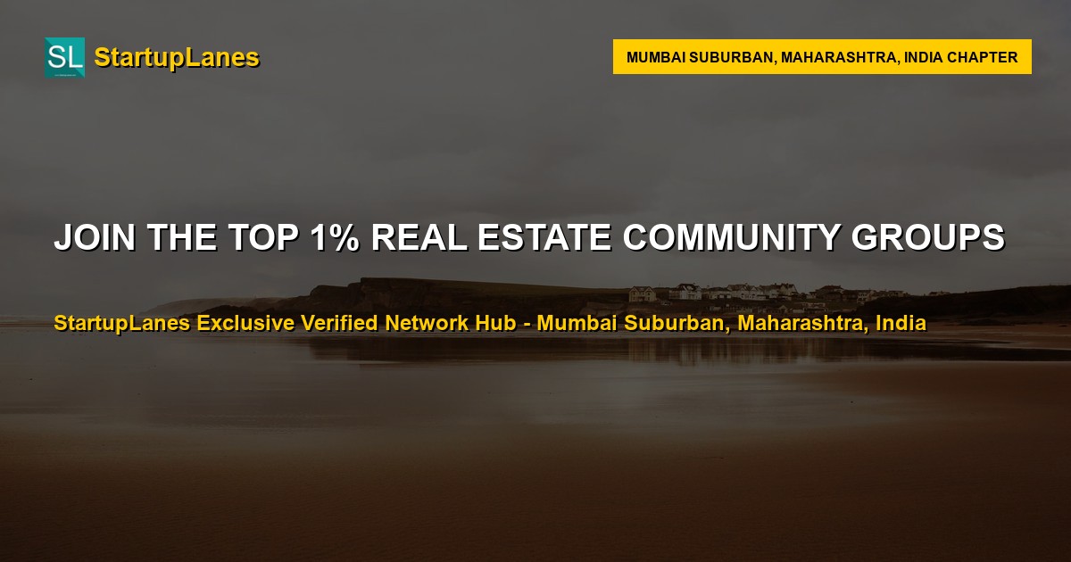 Real Estate WhatsApp Groups in Mumbai Suburban