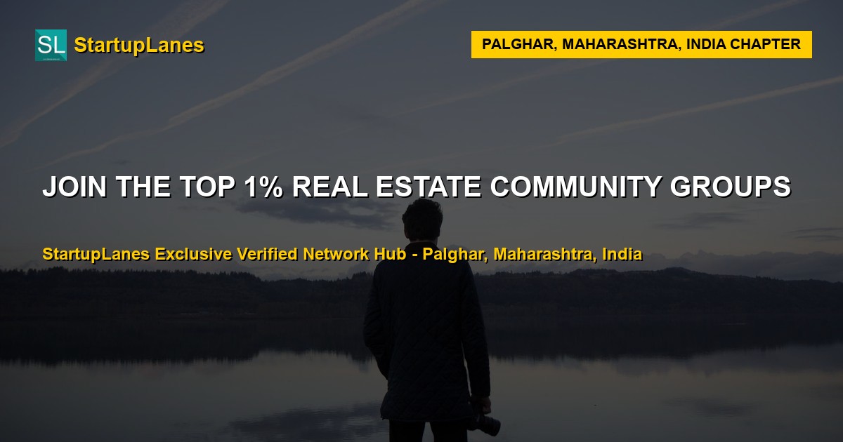 Real Estate WhatsApp Groups in Palghar