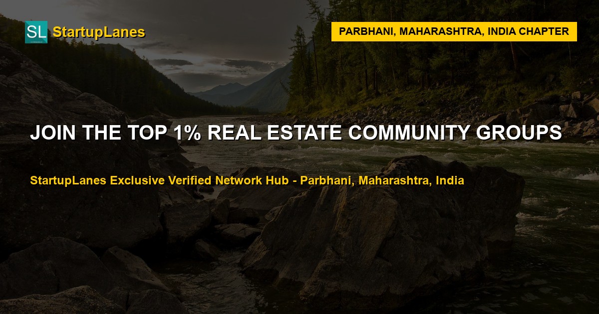 Real Estate WhatsApp Groups in Parbhani